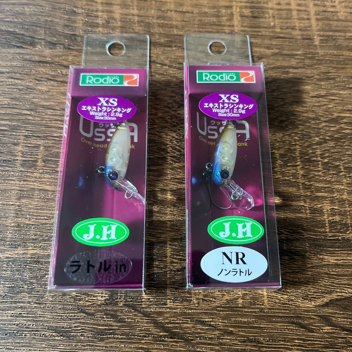 ロデオクラフト ウッサ S XS XSNR 八方美人改 城峰オリカラ3個セット ロデオクラフト ウッサ 城峰釣具オリカラセット クランクベイト