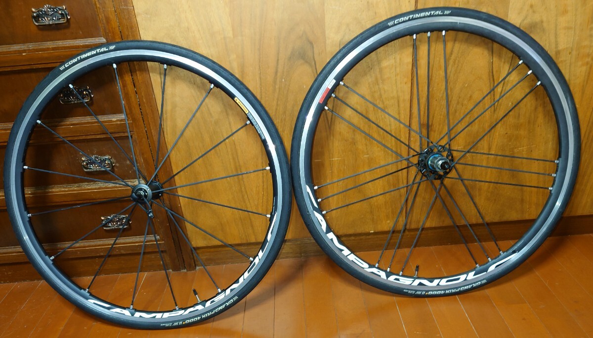 Campagnolo EURUS ユーラス 15C ホイールセット ( シマノフリー)