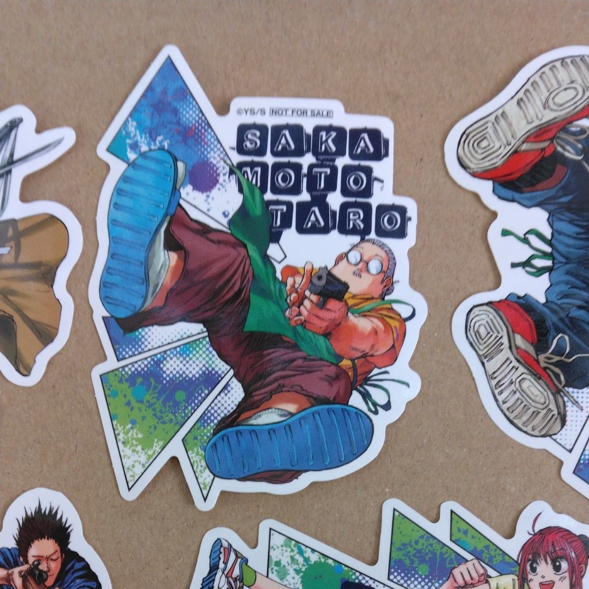 SAKAMOTODAYS 特典★ステッカー 全6種コンプリート★コンプ ＳＡＫＡＭＯＴＯ ＤＡＹＳ』フォトカード＆ステッカーコレクション 第