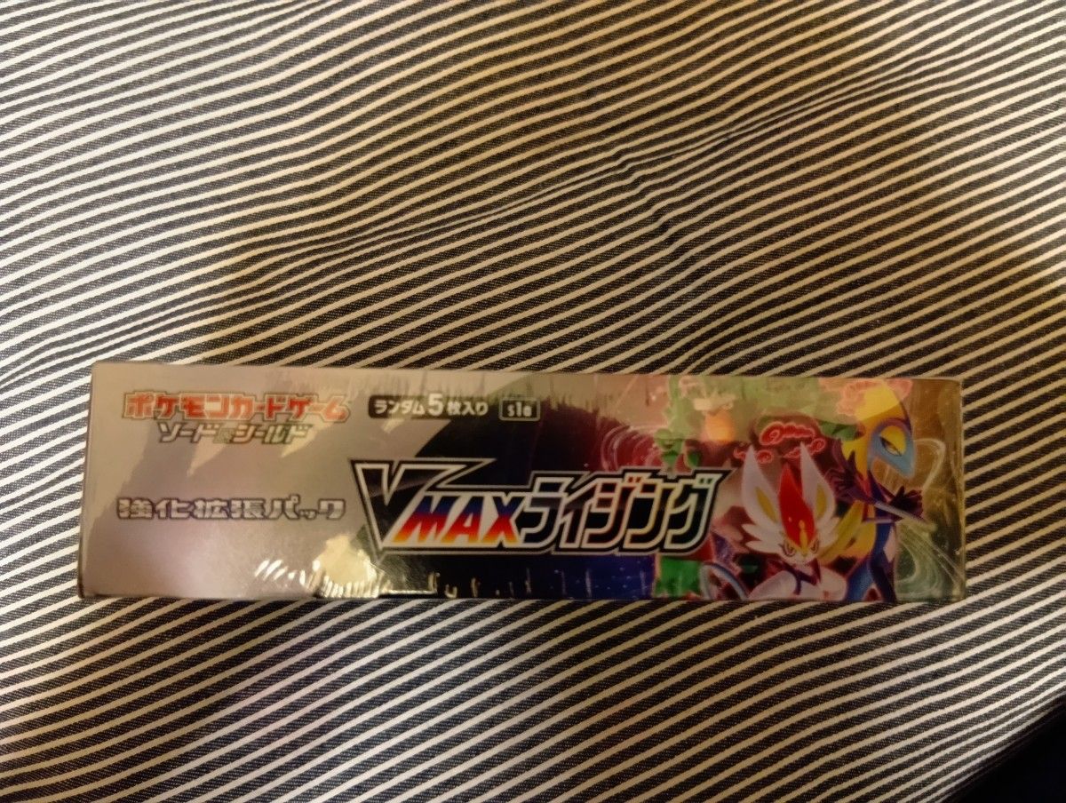 ポケモンカードゲーム vmaxライジング 未開封 BOX シュリンク ポケモンカードゲーム vmaxライジング 未開封 BOX シュリンク