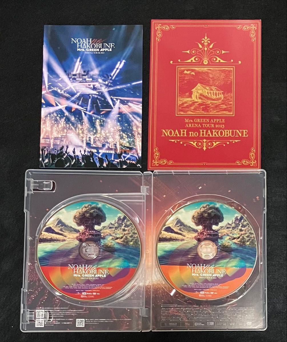 Mrs GREEN APPLE 初回限定盤 ライブ DVD 2枚組 NOAH no HAKOBUNE Mrs GREEN APPLE 初回限定盤 ライブ DVD 2枚組 NOAH no HAKOBUNE