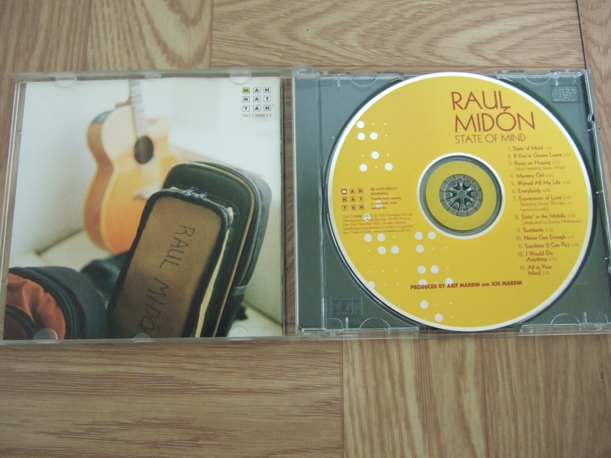 【CD】ラウル・ミドン RAUL MIDON / STATE OF MIND [MADE IN USA]