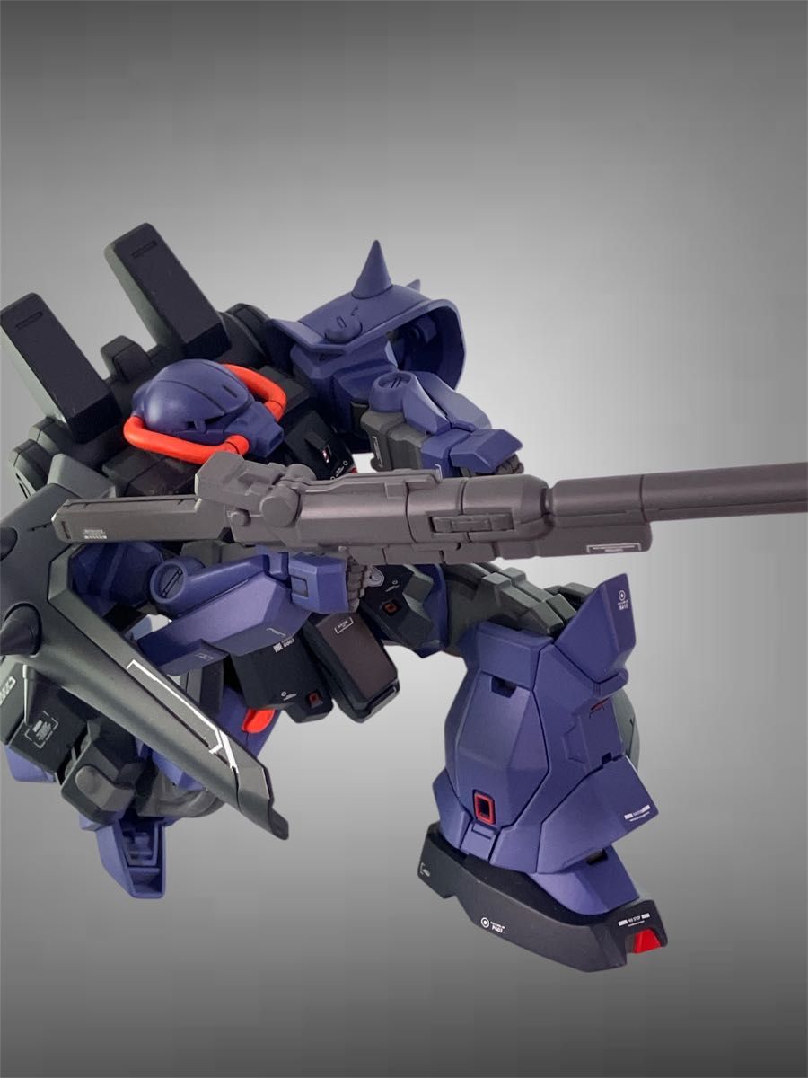 組立済み HG ハイザック・カスタム ティターンズカラー全塗装 組立済み HG ハイザック・カスタム ティターンズカラー全塗装