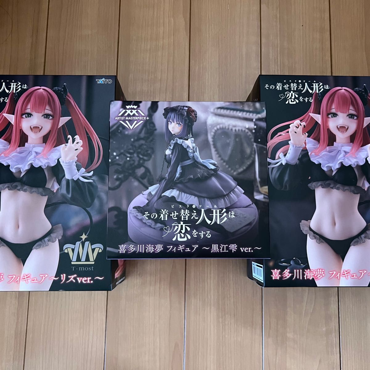 その着せ替え人形は恋をする フィギュア3体 AMP+ T-most 黒江雫 その着せ替え人形は恋をする フィギュア3体 AMP+ T-most 黒江雫