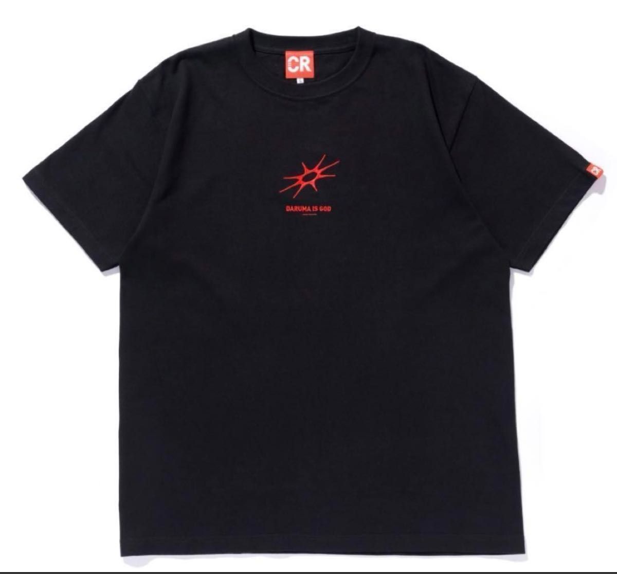 CRストア だるまいずごっど 黒 Tシャツ L crazy raccoon CRストア だるまいずごっど 黒 Tシャツ L crazy raccoon