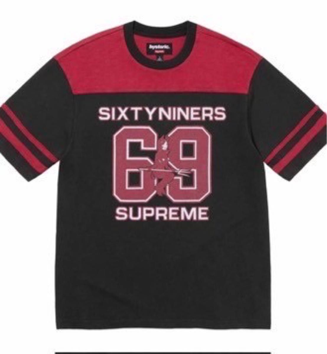 ★Supreme★ヒステリックグラマー ファック ティー ヒステリックグラマー 69フットボールトップTシャツ