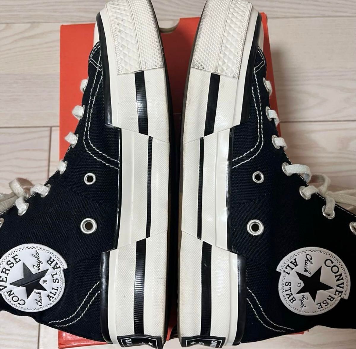 CONVERSE コンバース CT70 PLUS BLACK HI CUT チャックテイラー CONVERSE コンバース CT70 PLUS BLACK HI CUT チャックテイラー