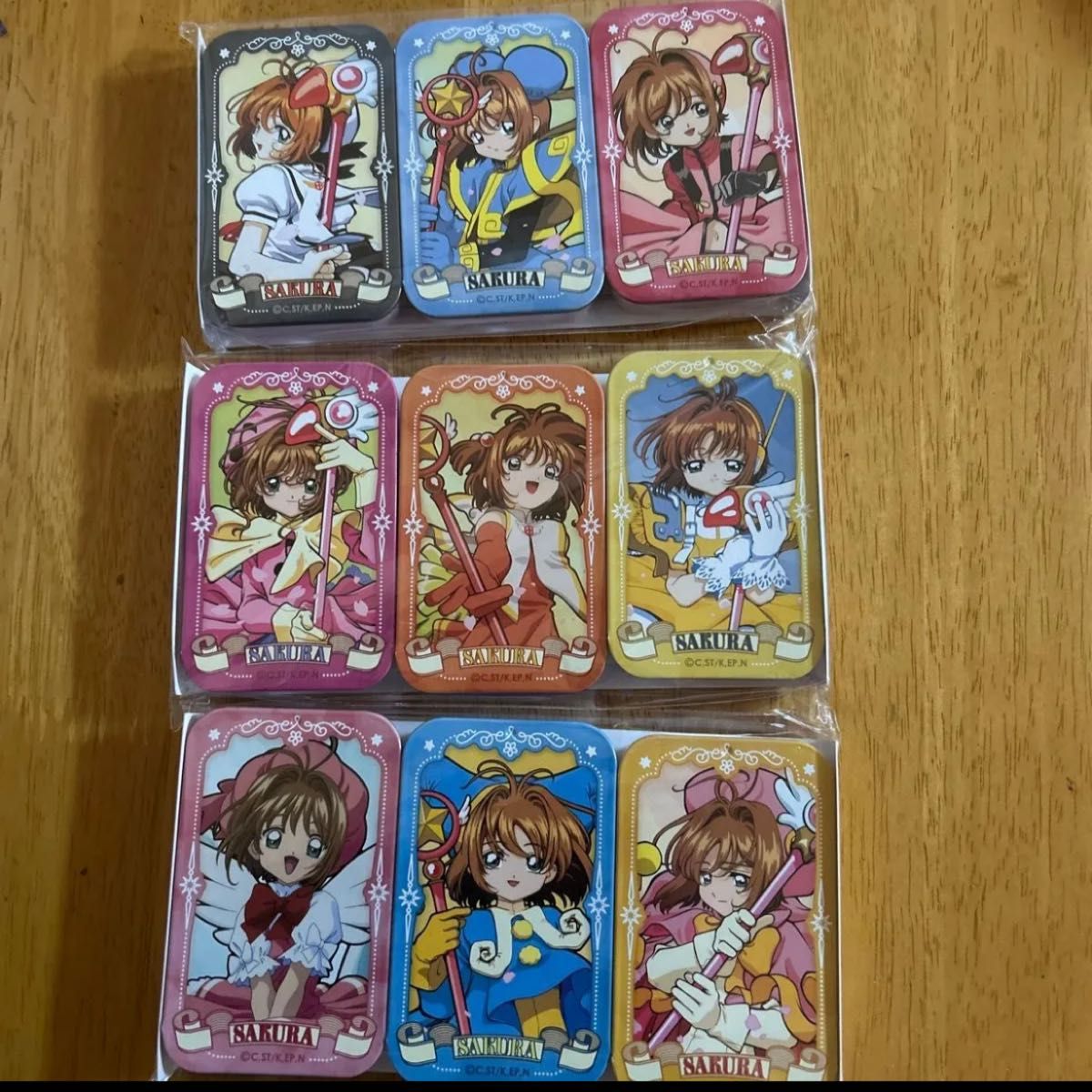 カードキャプターさくら 缶入りチョコ第2弾 A B C フル カードキャプターさくら 缶入りチョコ第2弾 A B C フル