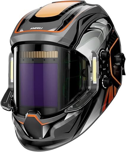 溶接面 LED付 4アークセンサー 自動フィルター 自動遮光溶接面 溶接面 LED付 4アークセンサー 自動フィルター 自動遮光溶接面