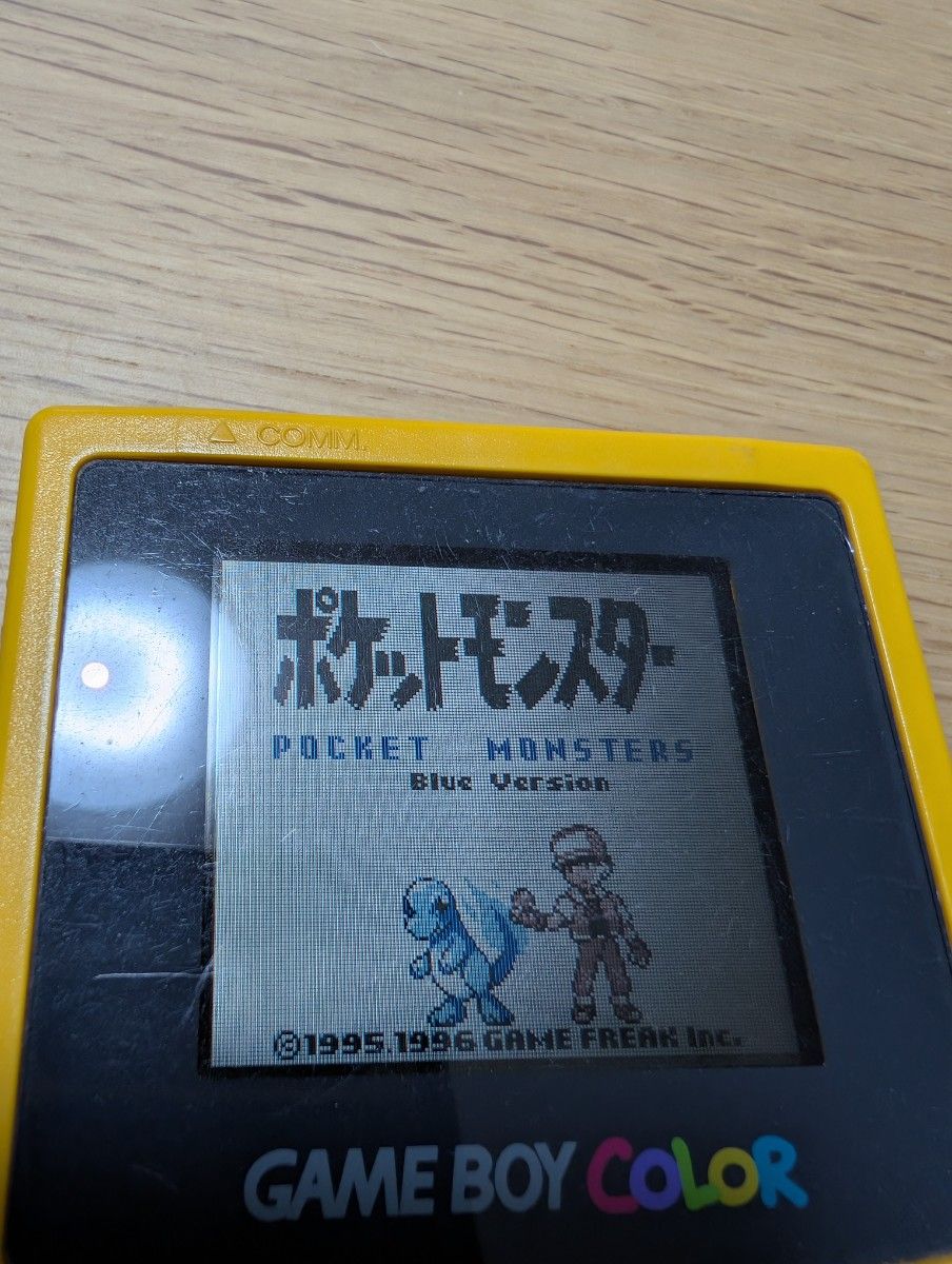 ゲームボーイ ポケモン 青 ブルー ポケットモンスター 任天堂 ゲームボーイ ポケモン 青 ブルー ポケットモンスター 任天堂