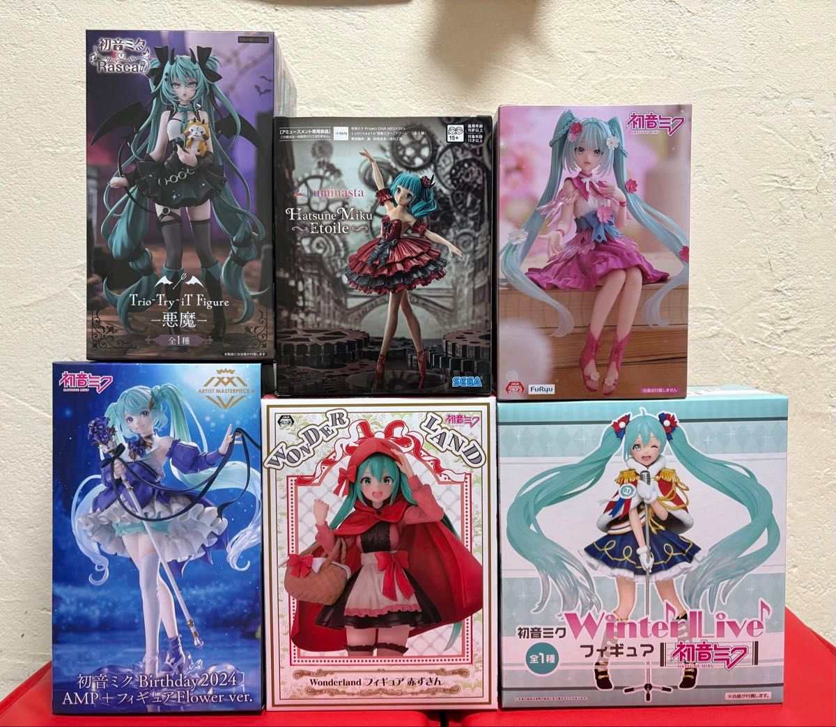 初音ミク プライズフィギュア6種セット|Yahoo!フリマ(旧PayPay 初音ミク プライズフィギュア6種セット|Yahoo!フリマ(旧PayPay