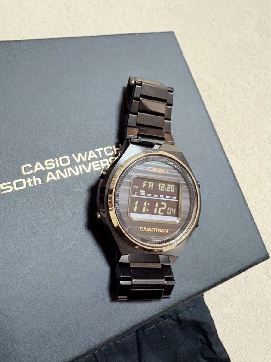 最安値 タグ有り【未使用】TRN-50ZE-1AJR カシオトロン50周年 最安値 タグ有り【未使用】TRN-50ZE-1AJR カシオトロン50周年