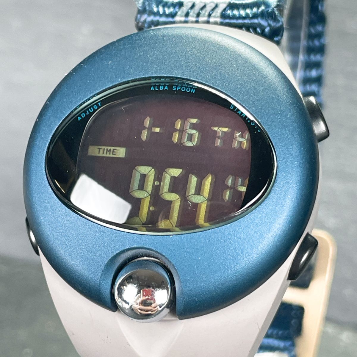 レアモノ SEIKO ALBA SPOON WEB W440-4000 電池交換済み