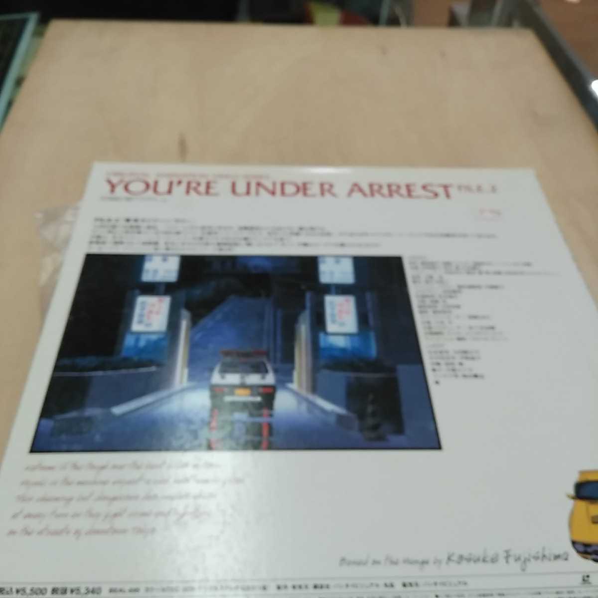 LD лазерный диск OVA You're Under Arrest FILE.2