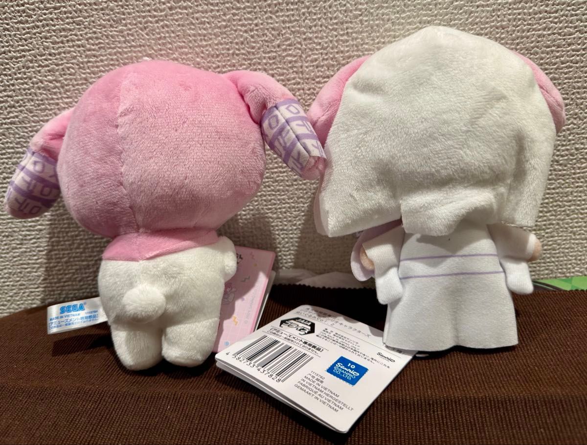 ジグザグ ぬいぐるみ マイメロ 命 2種セット サンリオコラボ ジグザグ ぬいぐるみ マイメロ 命 2種セット サンリオコラボ