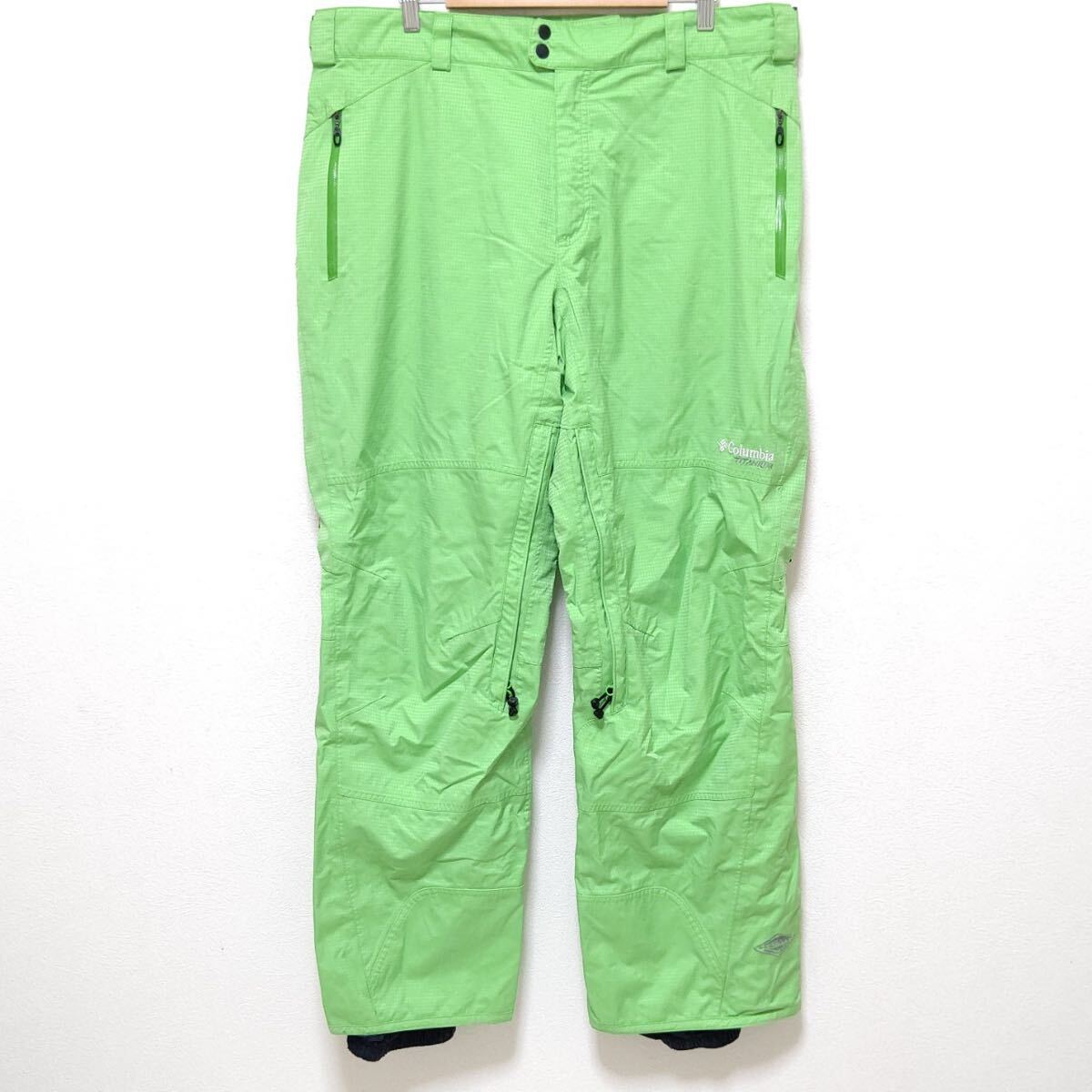 美品◎【Columbia】コロンビア スノーウェア パンツ グリーン 緑 美品◎【Columbia】コロンビア スノーウェア パンツ グリーン 緑