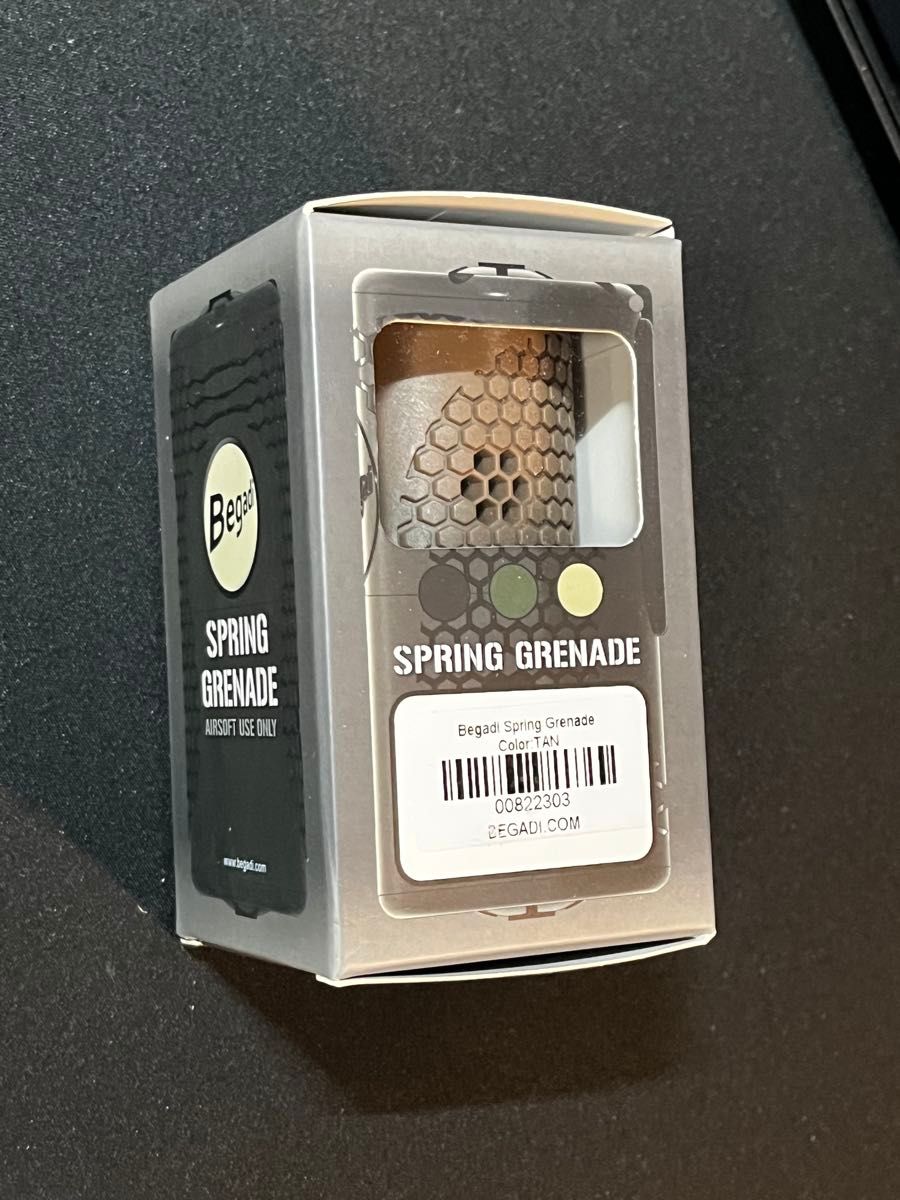 Begadi スプリンググレネード Airsoft Spring Grenade Gen2 Tan Begadi スプリンググレネード Airsoft Spring Grenade Gen2 Tan