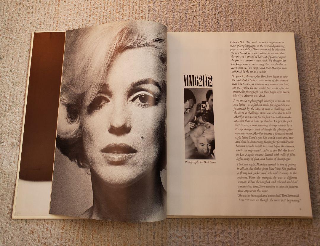 1962年『EROSS』マリリン・モンロー 特集_画像2