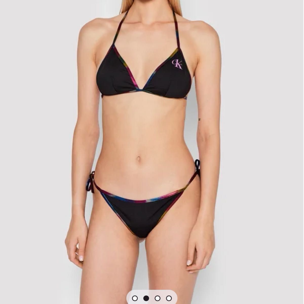 カルバンクライン CALVIN KLEIN 水着 ビキニ 黒 ブラック新品未 カルバンクライン CALVIN KLEIN 水着 ビキニ 黒 ブラック新品未