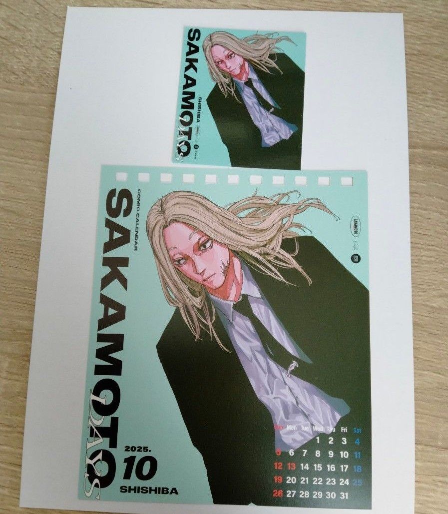 神々廻 サカモトデイズ SAKAMOTO DAYS 2025 コミックカレンダー 神々廻 サカモトデイズ SAKAMOTO DAYS 2025 コミックカレンダー