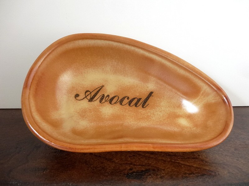 [ free shipping ] ceramics. avocado bowl France .. city bro can to93043