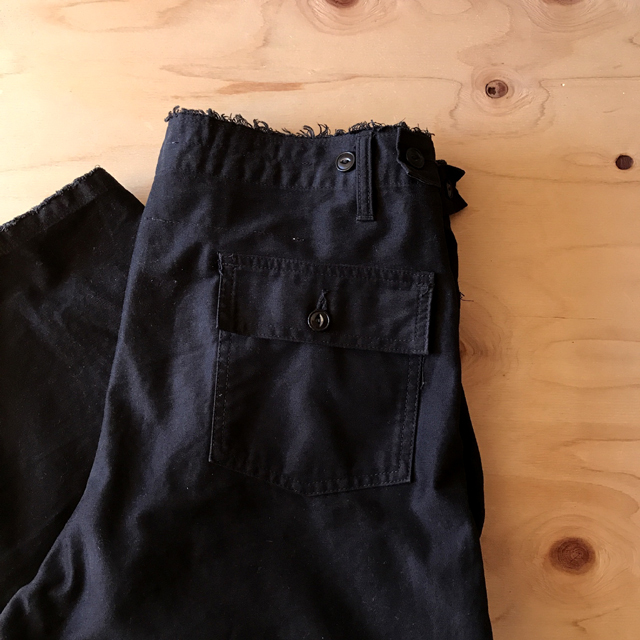 J.S Homestead ミリタリー パンツ メンズ L ブラック JOURNAL STANDARD HOMESTEAD ベイカーパンツ ジャーナルスタンダード 古着