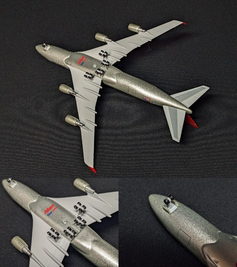 N078 [ миниатюра самолет модель 2 пункт SCHABAK DC-3 1:250 BOEING 747-400 1:500 lchuco Star Jets]/60