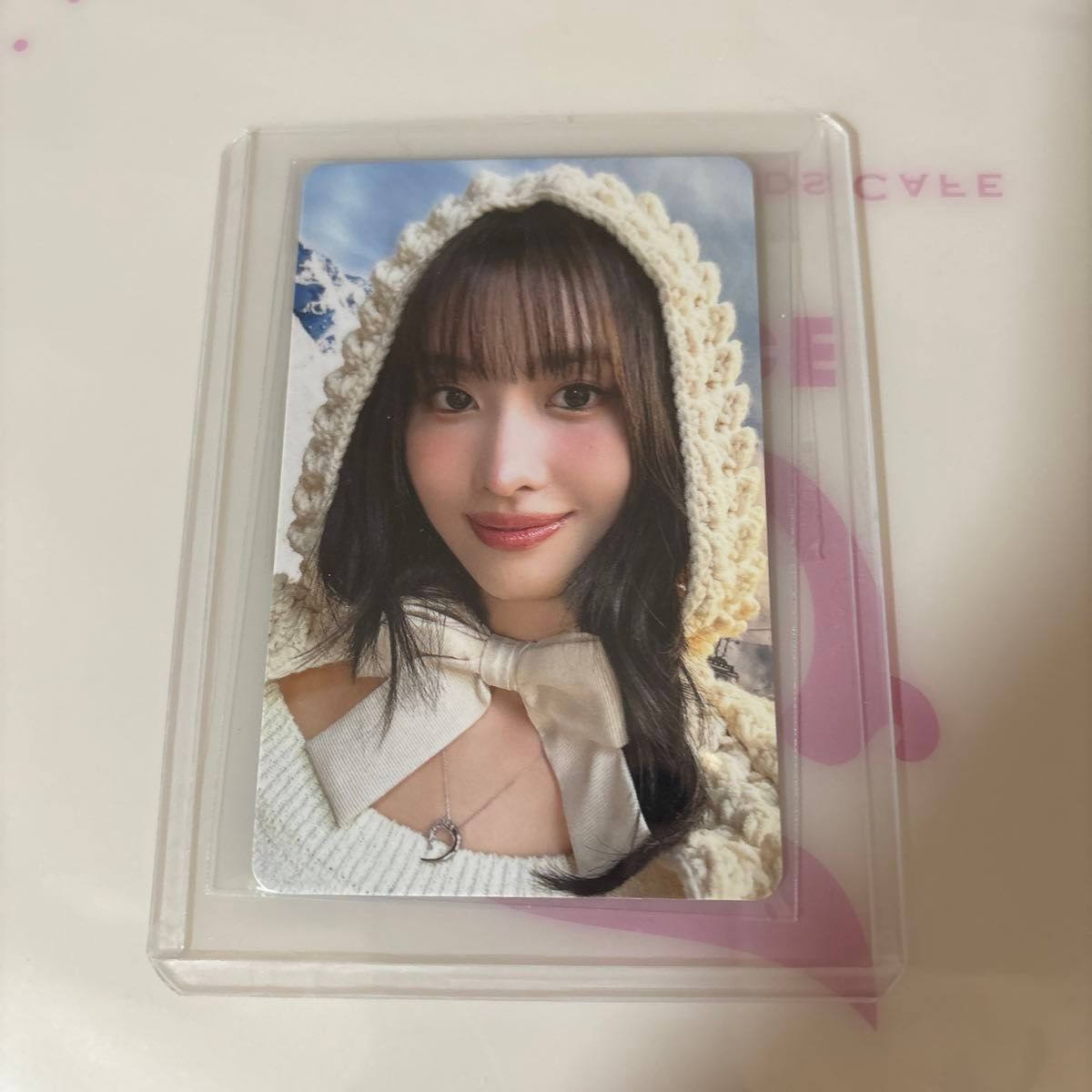 TWICE MISAMO モモ JYP POPUP 2024 冬 トレカ 1万円 特典 フォト TWICE MISAMO モモ JYP POPUP 2024 冬 トレカ 1万円 特典 フォト