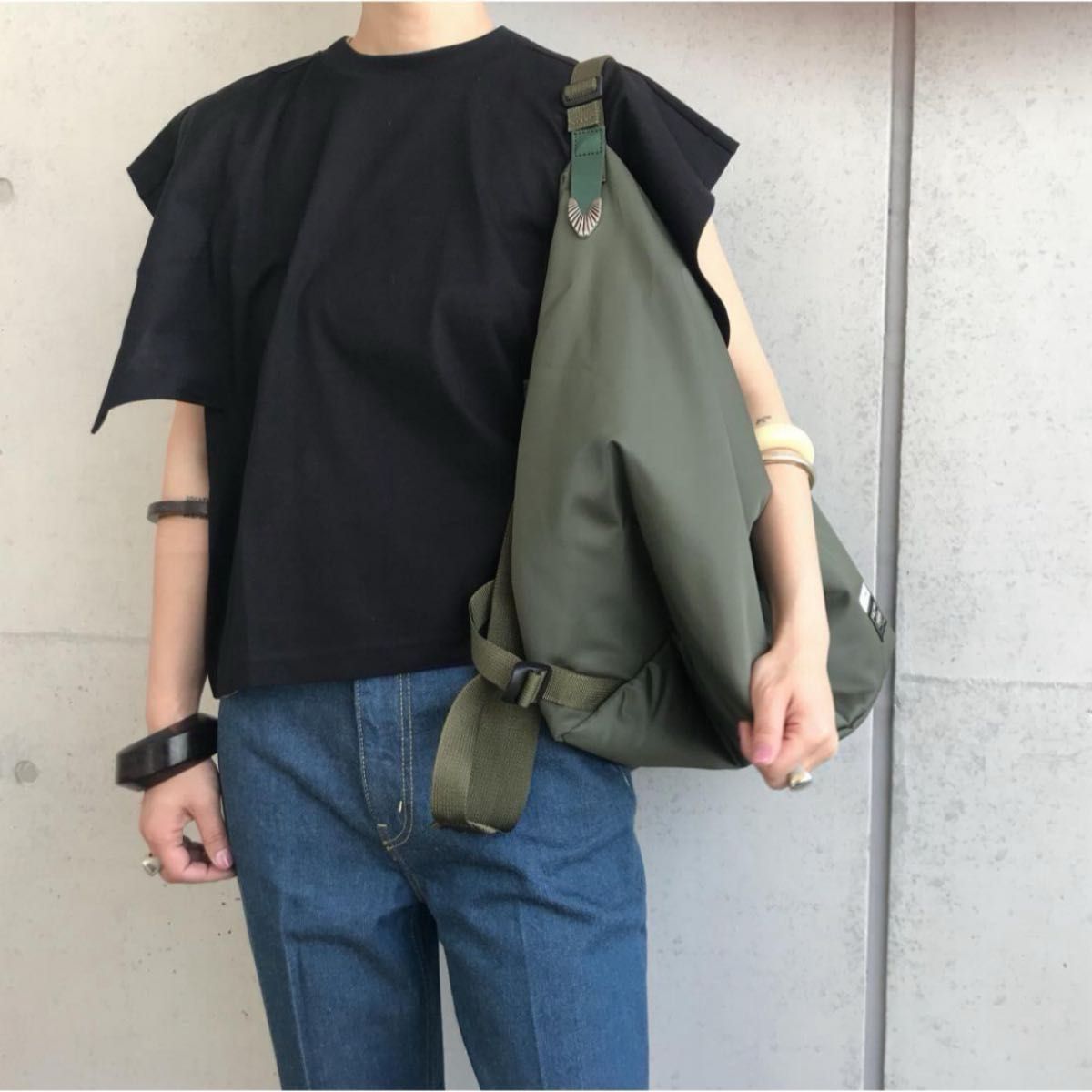 美品 toga porter ボンサック ブラック バックパック リュック 美品 toga porter ボンサック ブラック バックパック リュック