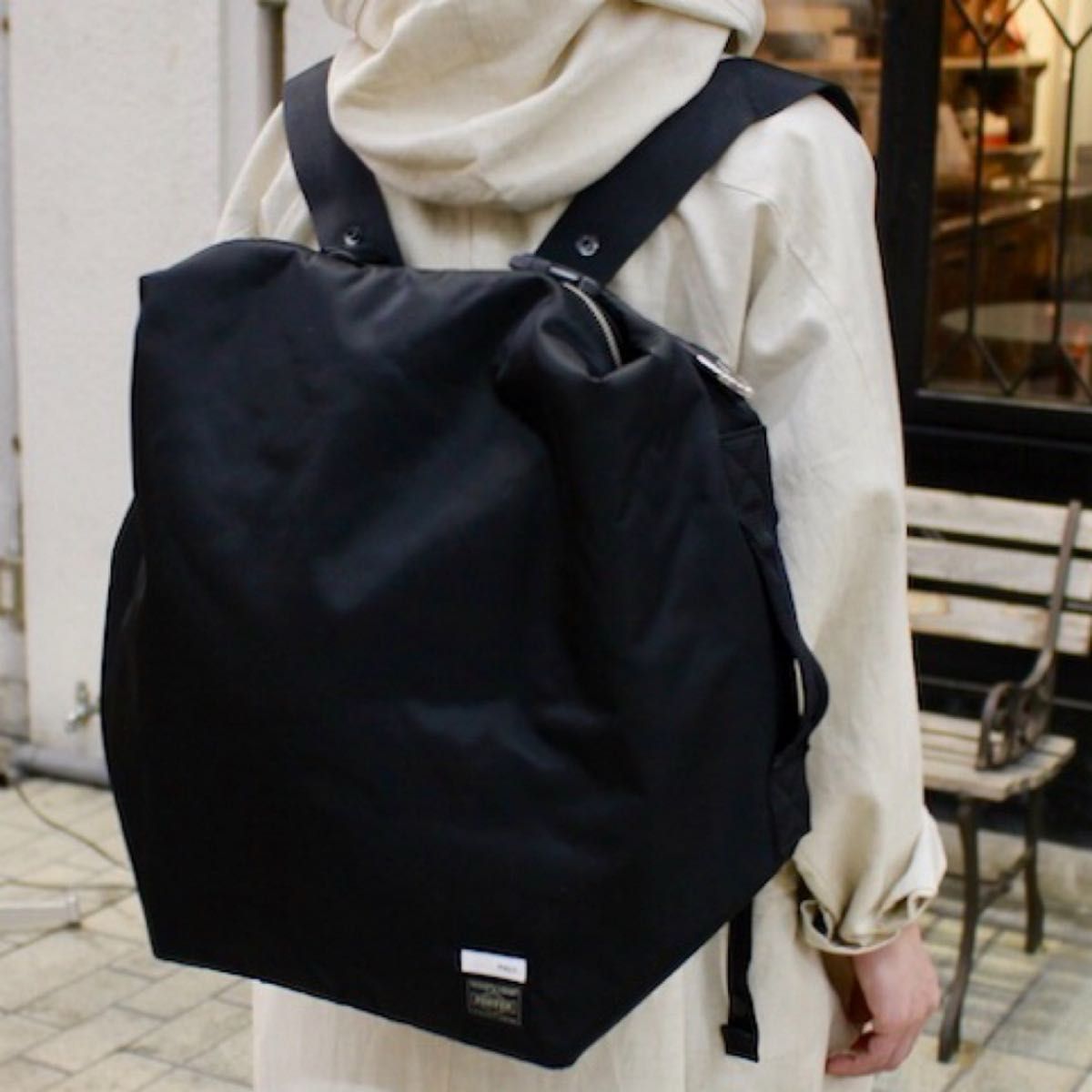 美品 toga porter ボンサック ブラック バックパック リュック 美品 toga porter ボンサック ブラック バックパック リュック