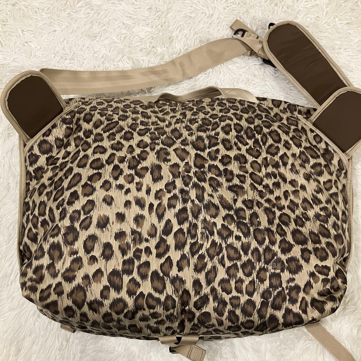 極美品 PORTER ヘッドポーター レオパード メッセンジャーバッグ 極美品 PORTER ヘッドポーター レオパード メッセンジャーバッグ