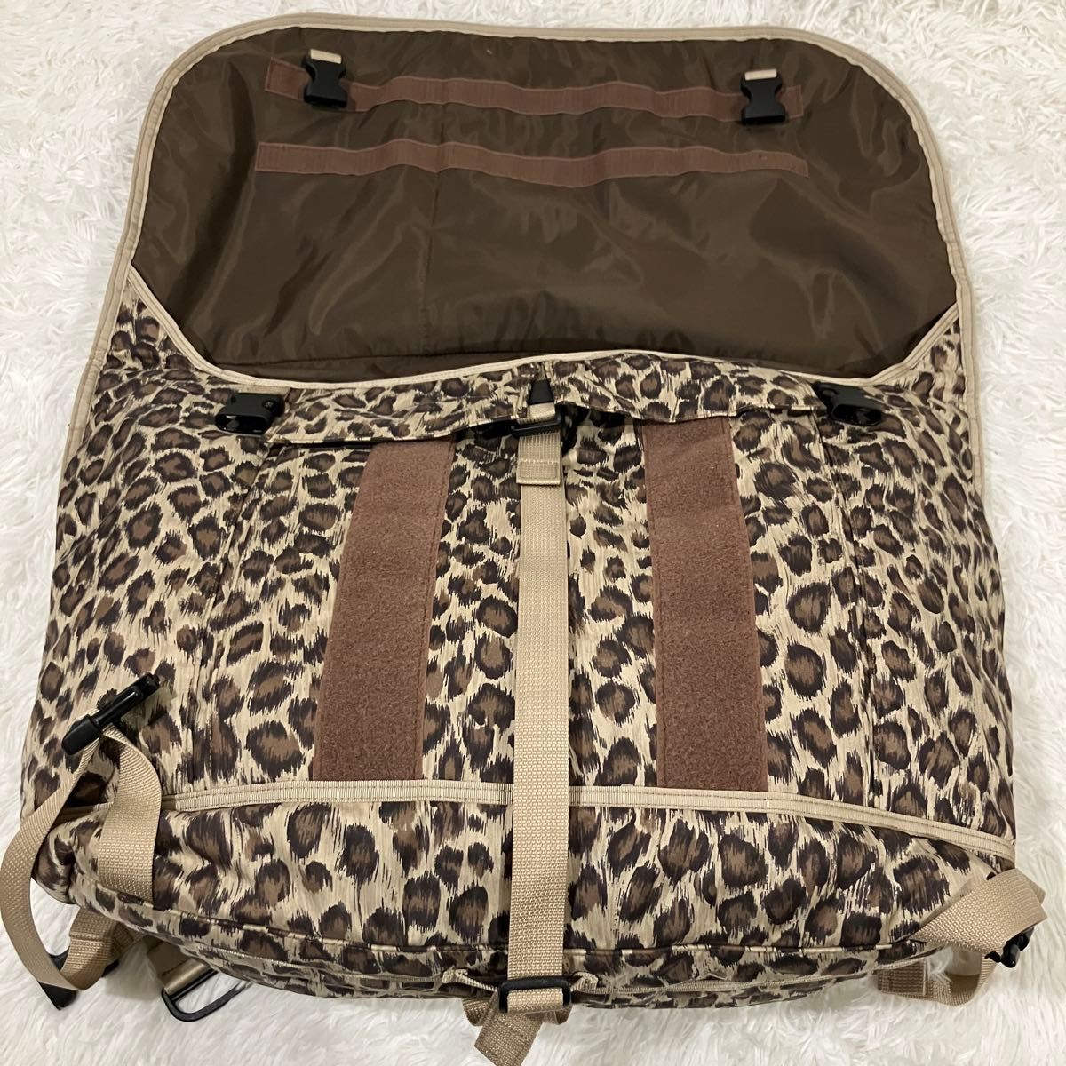 極美品 PORTER ヘッドポーター レオパード メッセンジャーバッグ 極美品 PORTER ヘッドポーター レオパード メッセンジャーバッグ