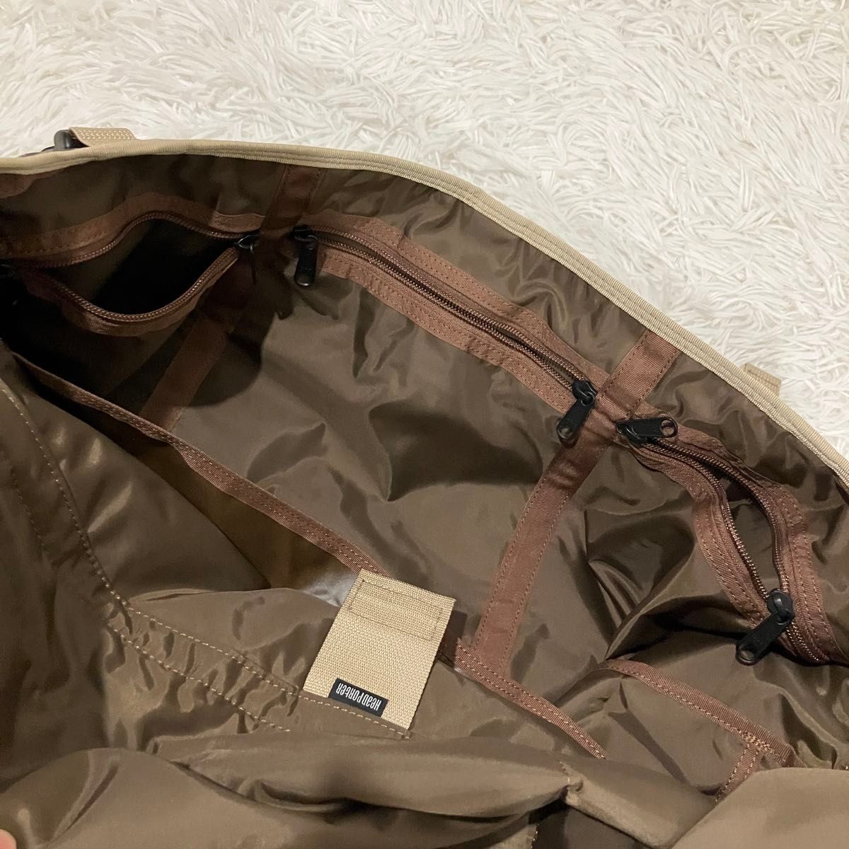 極美品 PORTER ヘッドポーター レオパード メッセンジャーバッグ 極美品 PORTER ヘッドポーター レオパード メッセンジャーバッグ