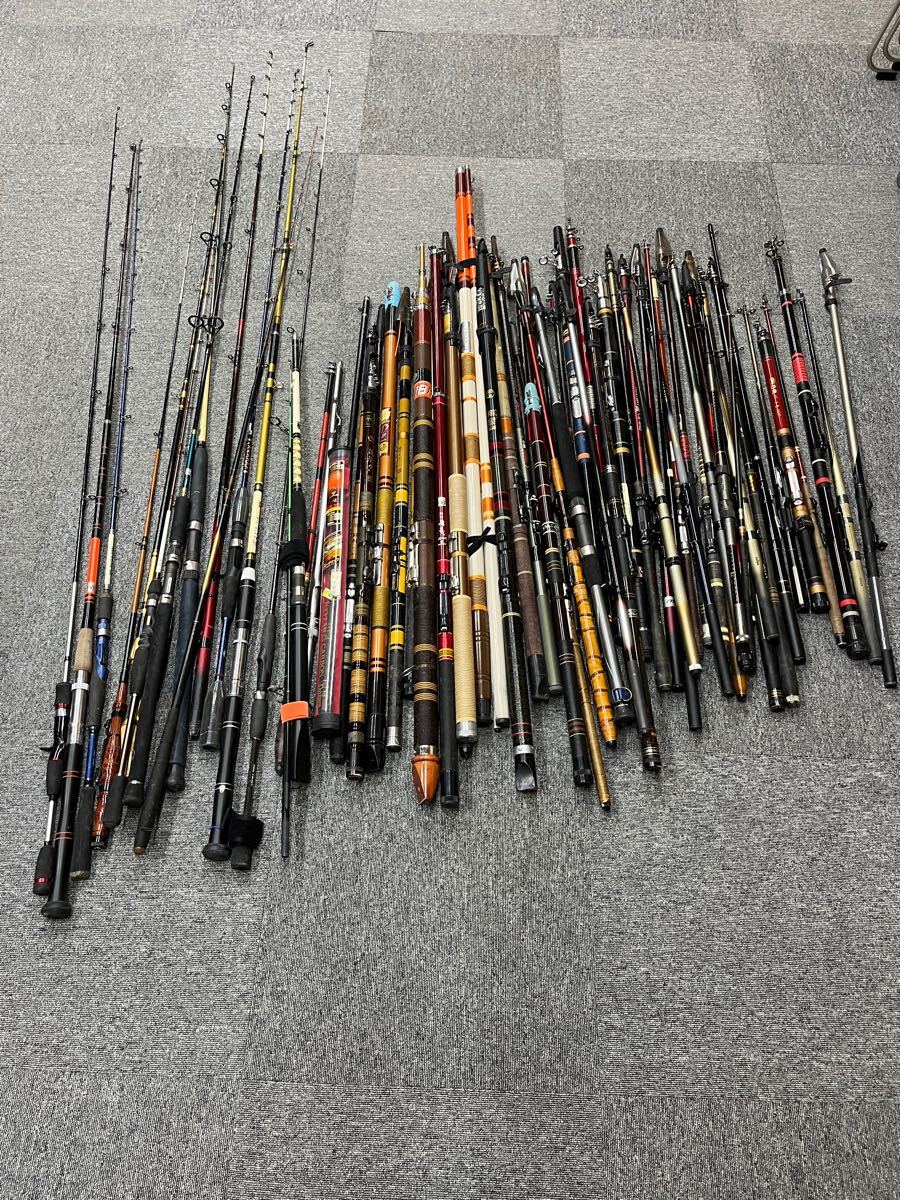 Yahoo!オークション - 釣竿 まとめ 売り 73本 DAIWA SHIMANO Yahoo!オークション - 釣竿 まとめ 売り 73本 DAIWA SHIMANO