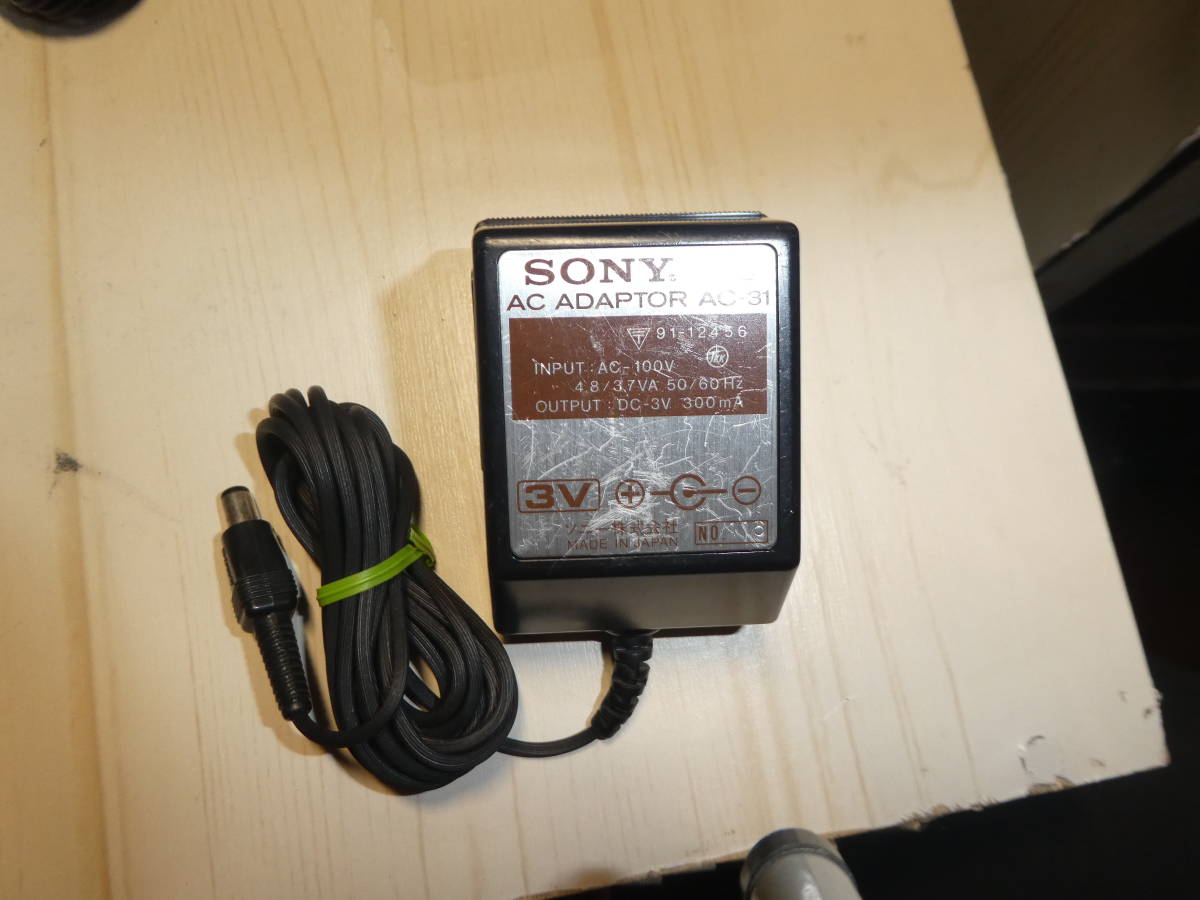 SONY AC-31 первое поколение Walkman для AC адаптор 3V центральный минус 