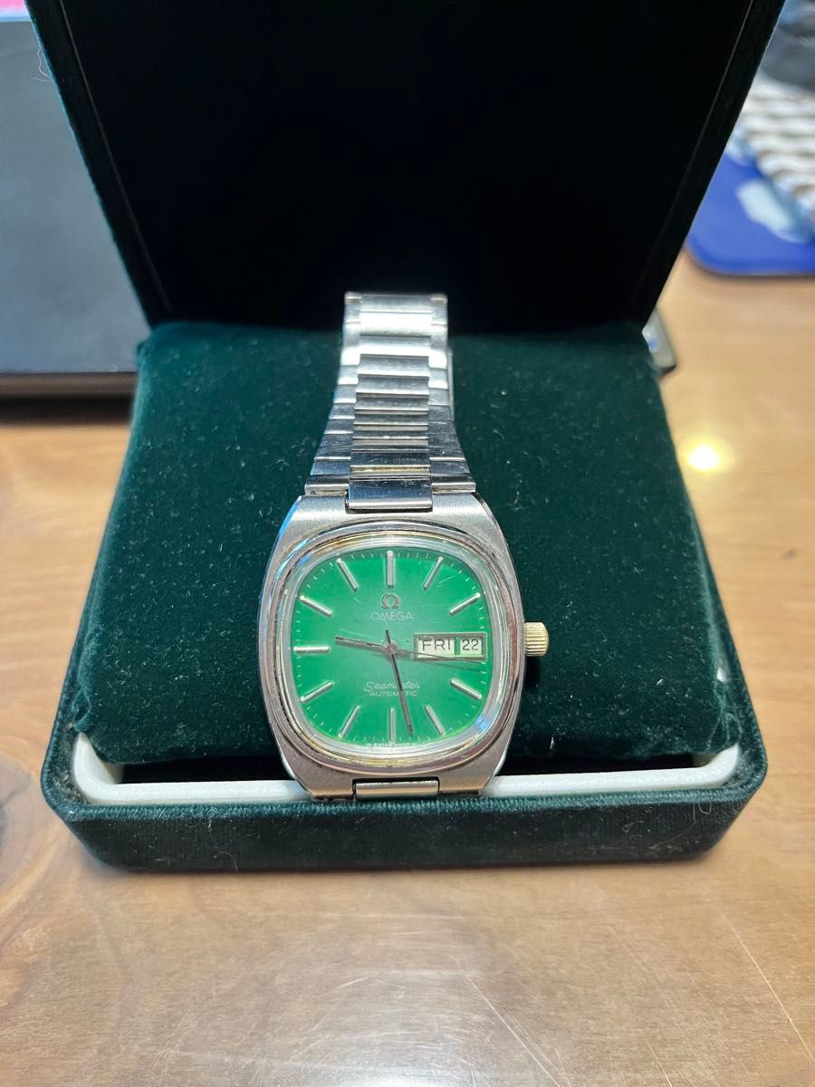 OMEGA オメガ 自動巻き シーマスター グリーンダイヤル OMEGA オメガ 自動巻き シーマスター グリーンダイヤル
