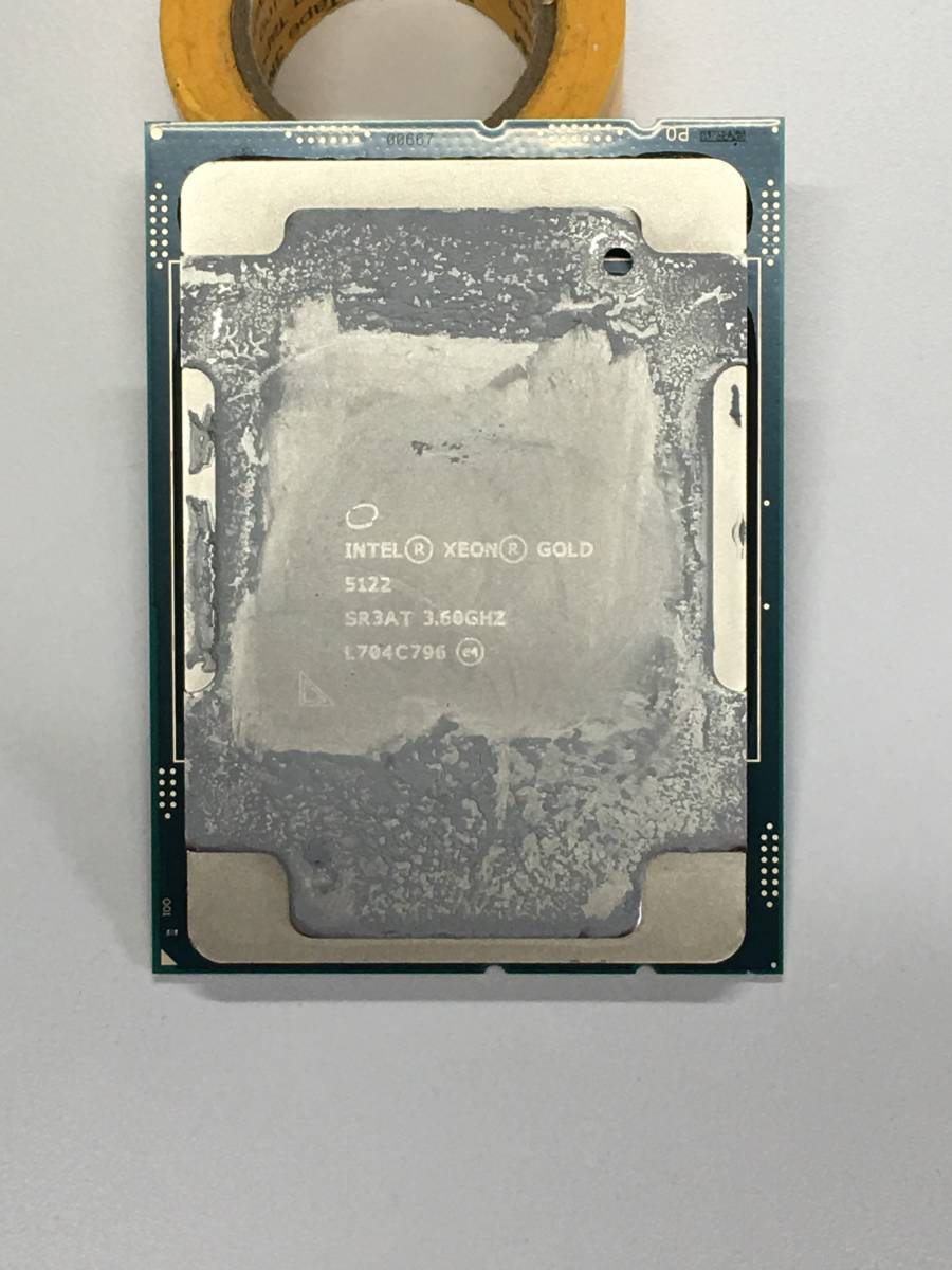 A15397)Intel Xeon GOLD SR3AT 3.60GHz 中古動作品