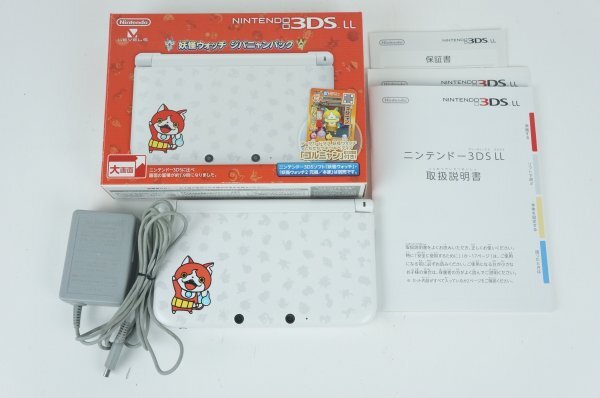 6800円 【動作品】3DSLL 妖怪ウォッチ ジバニャンパック 本体 箱 6800円 【動作品】3DSLL 妖怪ウォッチ ジバニャンパック 本体 箱