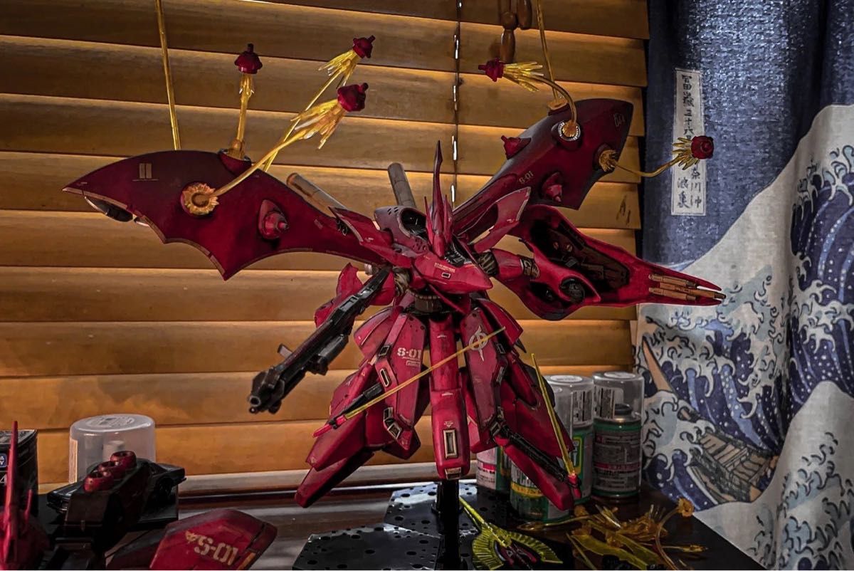 サザビー ナイチンゲール 拡張ファンネルエフェクトセット 3点セット売り 未組立 サザビー ナイチンゲール 拡張ファンネルエフェクトセット 3点