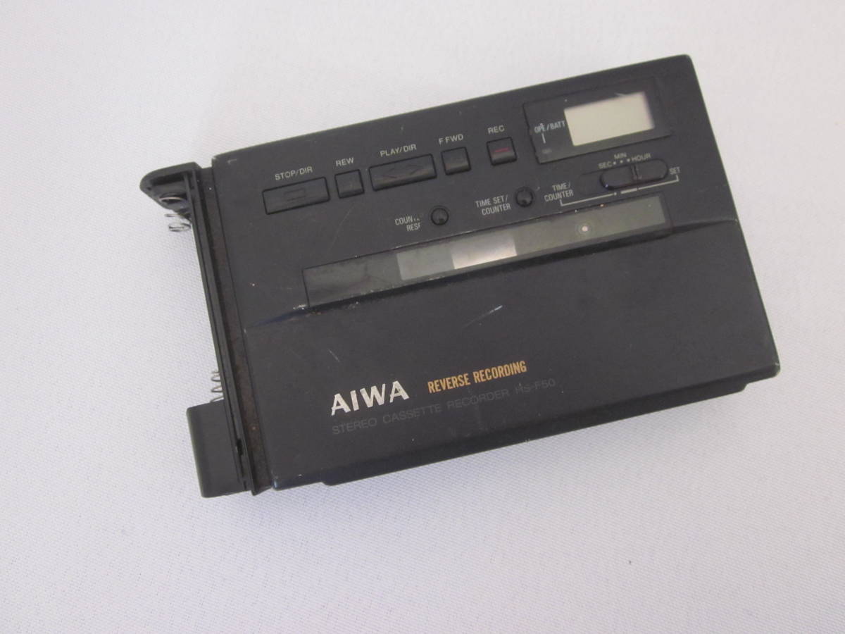 AIWA ステレオカセットレコーダー HS-F50 ☆ジャンク www.cleanlineapp.com