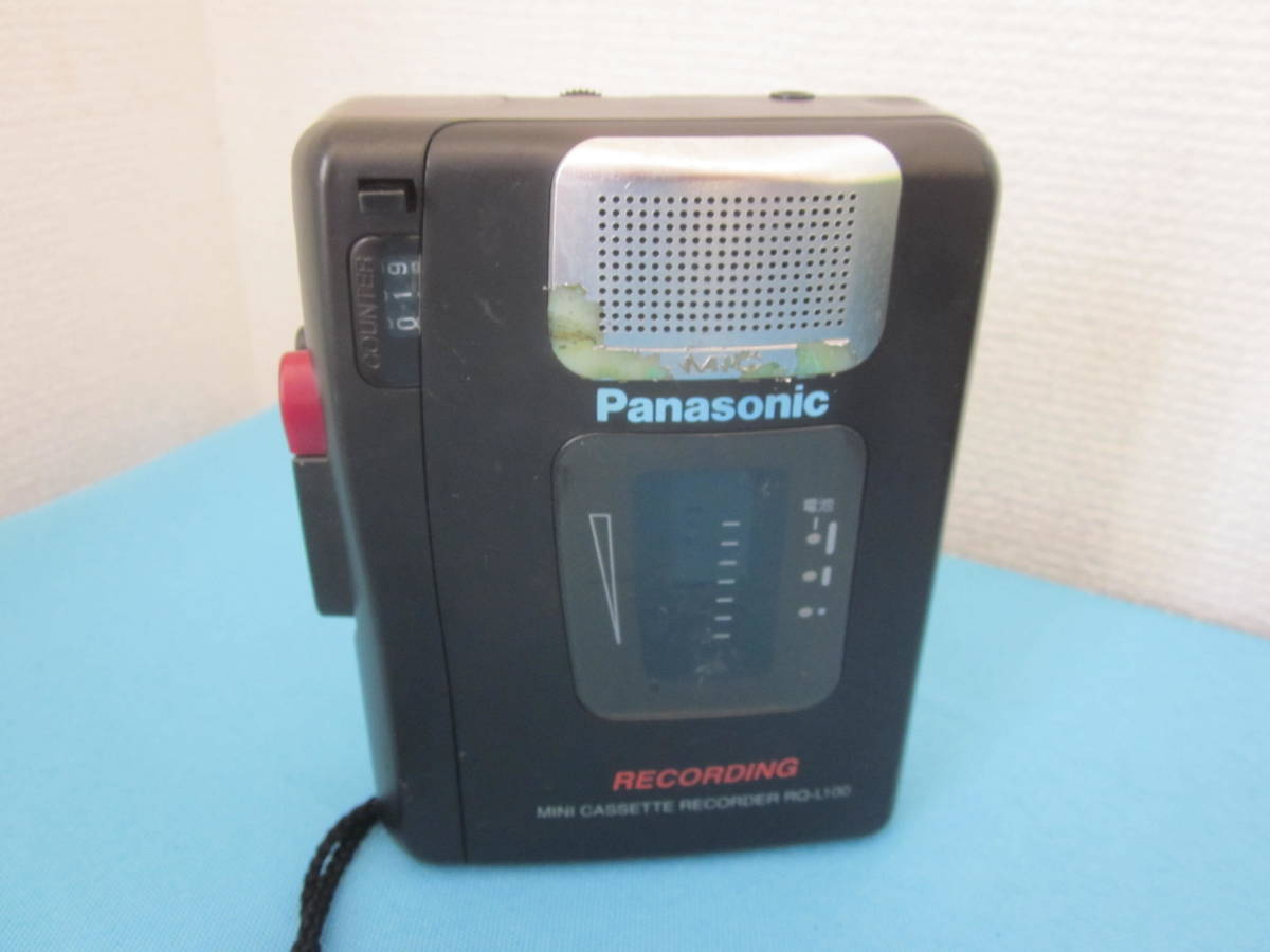 Panasonic RQ-L100 カセットテープレコーダー ★動作品の画像1