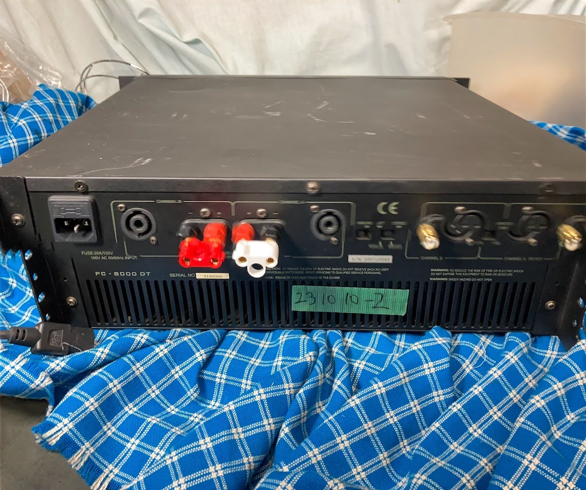 値下げ CO-Fusion パワーアンプ PC-8000DT プロ用アンプを家庭で 値下げ CO-Fusion パワーアンプ PC-8000DT プロ用アンプを家庭で