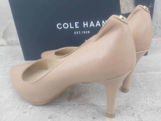 ◇ Cole Haan コール ハーン ヒール パンプス 6 ベージュ * 1002799773256_画像2