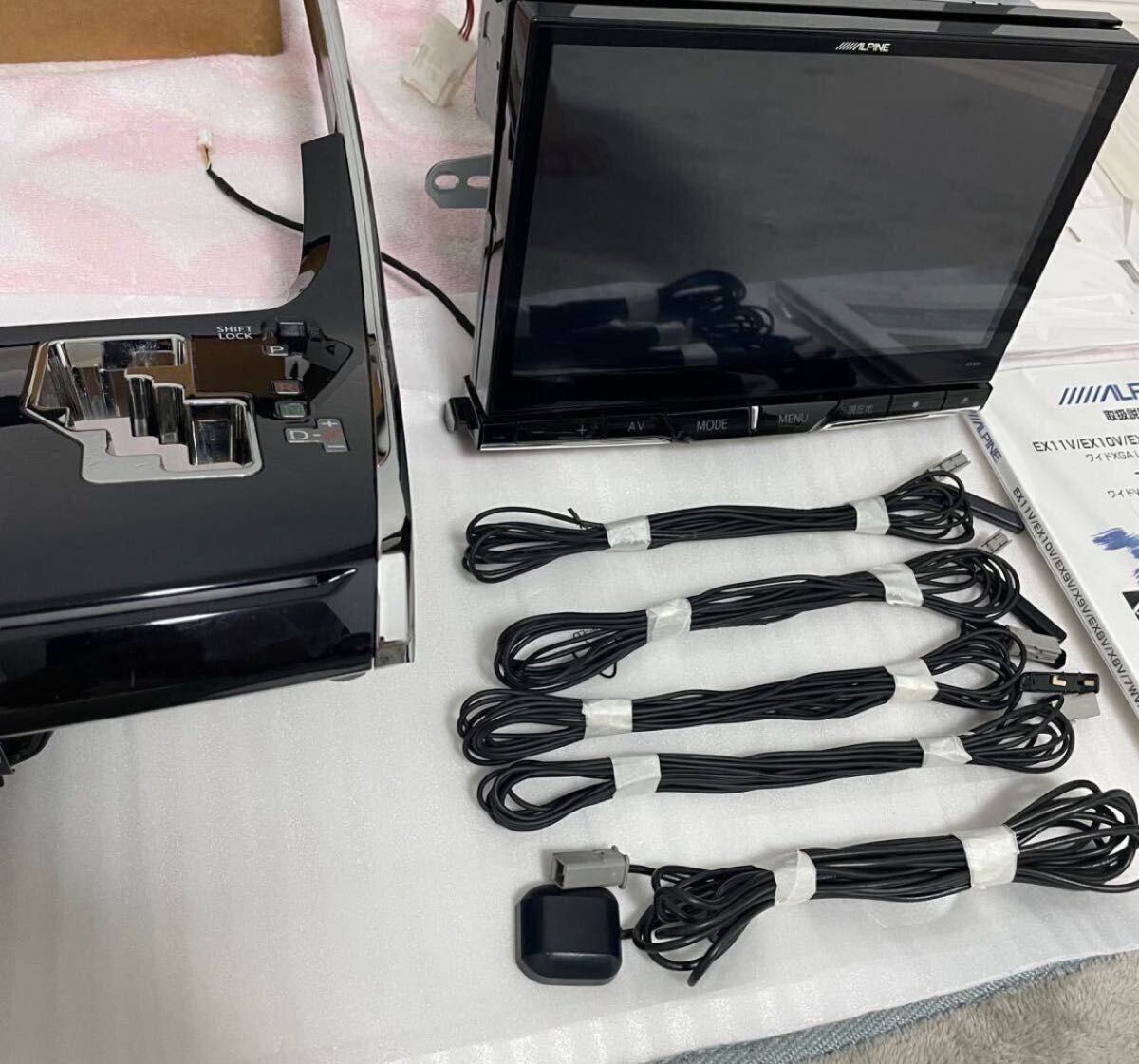 アルパイン EX10V パネル付 ヴェルファイア アルファード20系 アルパイン EX10V パネル付 ヴェルファイア アルファード20系