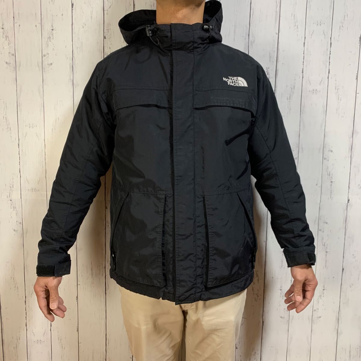 ノースフェイス マウンテンパーカー メンズ XS 黒 ワケアリ THE ノースフェイス マウンテンパーカー メンズ XS 黒 ワケアリ THE