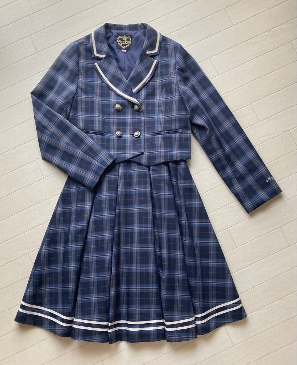 メゾピアノジュニア L/160サイズ 卒服 フォーマル セレモニー メゾピアノジュニア L/160サイズ 卒服 フォーマル セレモニー
