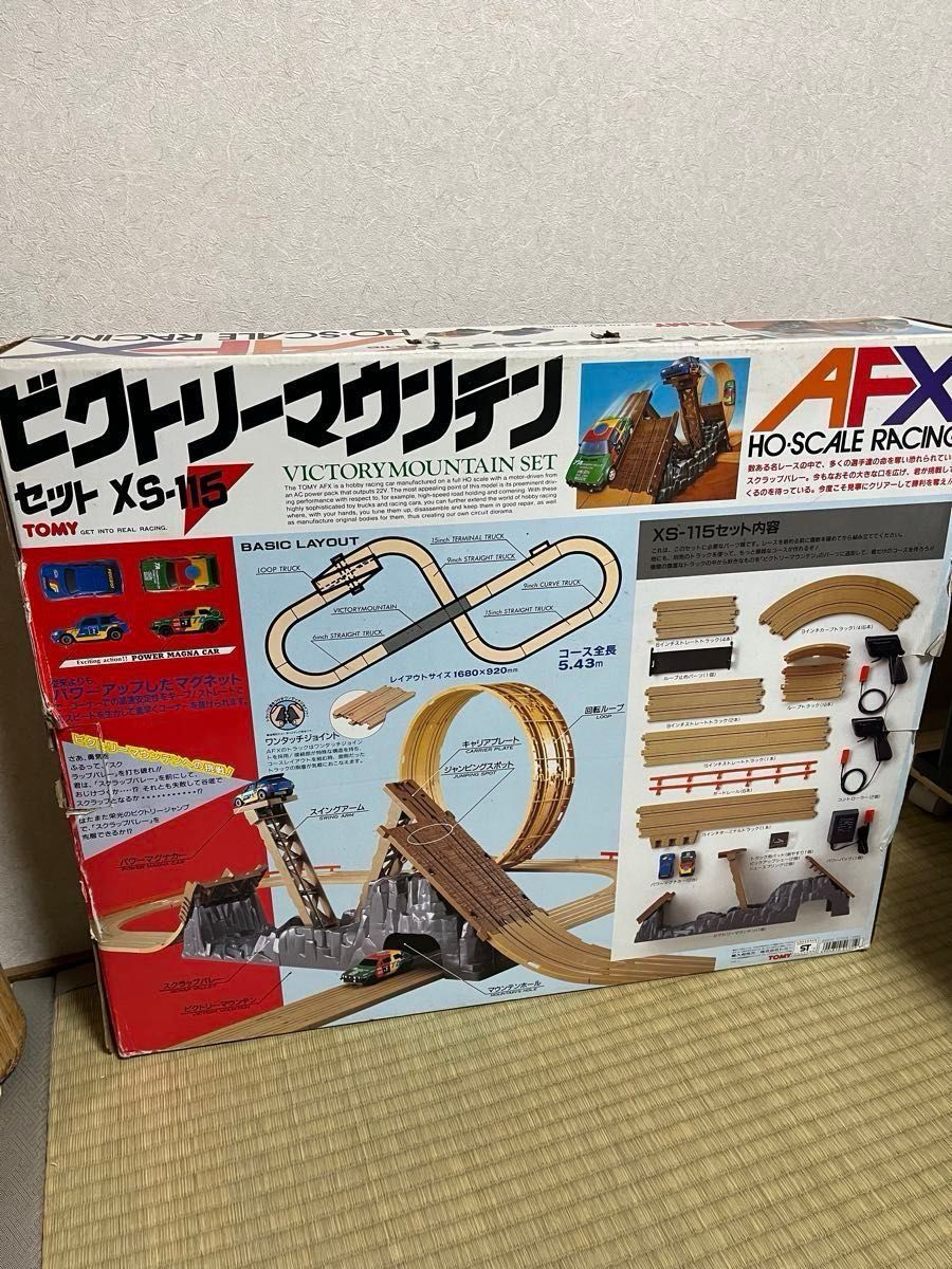 HO スロットカー ビクトリーマウンテン AFX トミー 当時物 2台 HO スロットカー ビクトリーマウンテン AFX トミー 当時物 2台