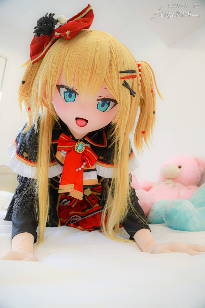 美少女着ぐるみマスク kigurumi (中古品・衣装2着付き)(コスプレ 美少女着ぐるみマスク kigurumi (中古品・衣装2着付き)(コスプレ