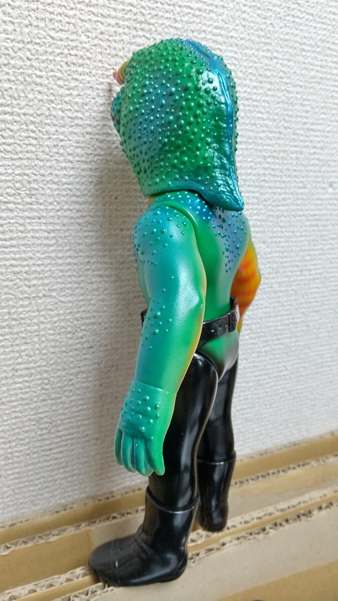 メディコム東映レトロ怪人死神カメレオン男スタンダード ソフビ メディコム東映レトロ怪人死神カメレオン男スタンダード ソフビ