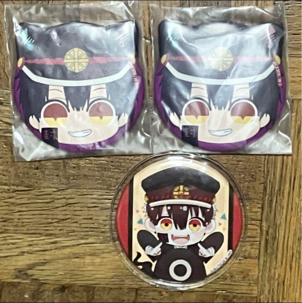 缶バッジ 柚木司 地縛少年花子くん 缶バッチ セット 猫型缶 缶バッジ 柚木司 地縛少年花子くん 缶バッチ セット 猫型缶